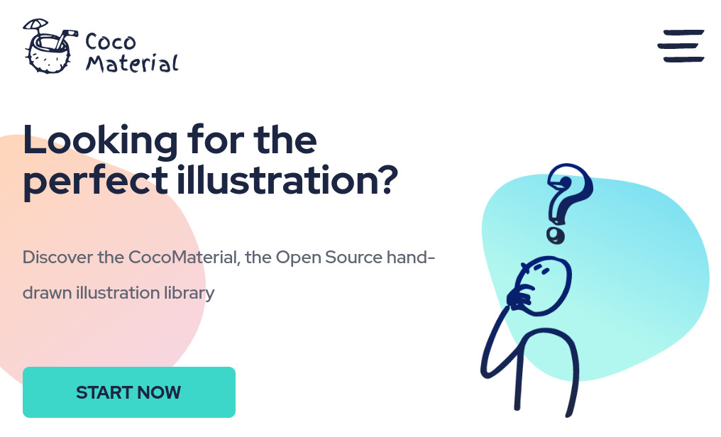 Coco Material The Open Source Hand Drawn Illustration Library Kaleidos Blog Beautiful Tech Beautiful Values